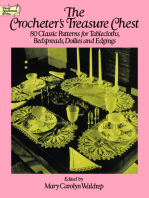 The Crocheter's Treasure Chest: 80 Classic Patterns for Tablecloths, Bedspreads, Doilies and Edgings