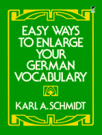 Easy Ways to Enlarge Your German Vocabulary