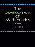 The Development of Mathematics