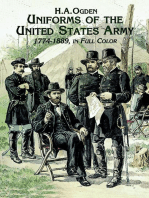 Uniforms of the United States Army, 1774-1889, in Full Color