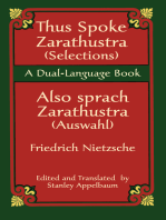 Thus Spoke Zarathustra (Selections)/Also sprach Zarathustra (Auswahl): A Dual-Language Book