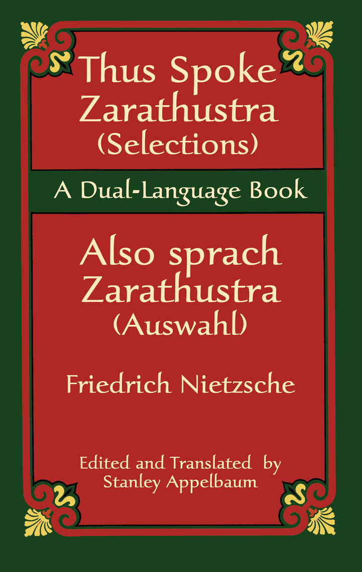 Read Thus Spoke Zarathustra (Selections)/Also sprach Zarathustra