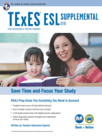 Texas TExES ESL Supplemental (154) Book + Online