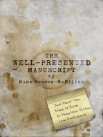 The Well-Presented Manuscript