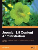 Joomla! 1.5 Content Administration