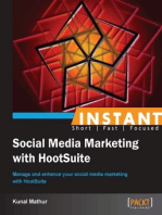 INSTANT Social Media Marketing with HootSuite