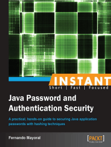 Read Instant Java Password And Authentication Security Online By Fernando Mayoral Books
