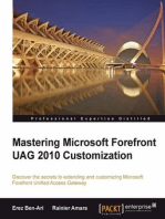 Mastering Microsoft Forefront UAG 2010 Customization