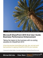 Microsoft SharePoint 2010 End User Guide: Business Performance Enhancement