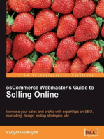 osCommerce Webmaster's Guide to Selling Online