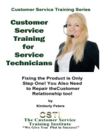 Customer Service Training for Service Technicians: Customer Service Training Series, #9