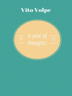 A year of thoughts 14/15