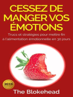 Cessez de manger vos émotions