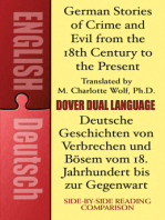 German Stories of Crime and Evil from the 18th Century to the Present / Deutsche Geschichten von Verbrechen und Bösem vom 18. Jahrhundert bis zur Gegenwart: A Dual-Language Book