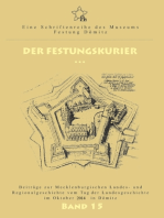 Der Festungskurier: Beiträge zur Mecklenburgischen Landes- und Regionalgeschichte vom Tag der Landesgeschichte im Oktober 2014 in Dömitz