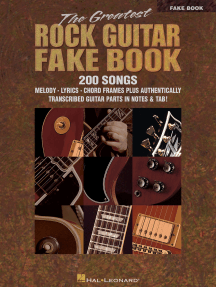 The Ultimate Rock Guitar Fake Book 2nd Edition By Hal Leonard Llc Sheet Music