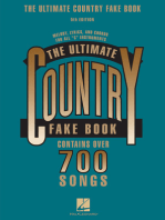 The Ultimate Country Fake Book - 5th Edition: C Instruments