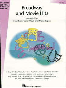 Broadway and Movie Hits - Level 2 (Songbook): Hal Leonard Student Piano Library