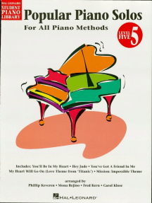 Popular Piano Solos - Level 5, 2nd Edition: Hal Leonard Student Piano Library