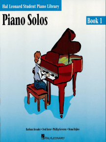 Piano Solos Book 1 - Book with Online Audio and MIDI Access: Hal Leonard  Student Piano Library