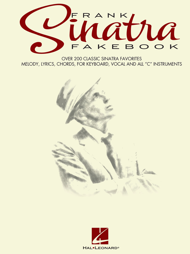 The Frank Sinatra Fake Book By Frank Sinatra Sheet Music