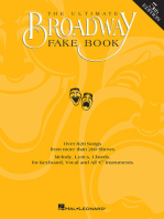 The Ultimate Broadway Fake Book (Songbook)