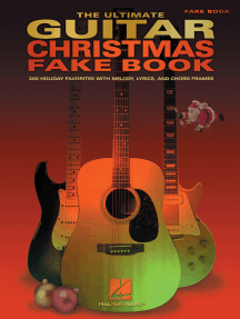 The Ultimate Guitar Christmas Fake Book (Songbook): 200 Holiday Favorites with Melody, Lyrics and Chord Frames