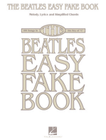 The Beatles Easy Fake Book (Songbook)