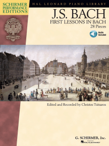 First Lessons in Bach: 28 Pieces