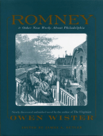 Romney: And Other New Works About Philadelphia 
By Owen Wister