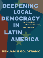 Deepening Local Democracy in Latin America: Participation, Decentralization, and the Left