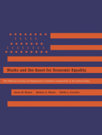 Blacks and the Quest for Economic Equality: The Political Economy of Employment in Southern Communities in the United States