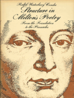 Structure in Milton's Poetry