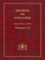 Sichos In English, Volume 13: Adar-Sivan, 5742