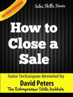 How to Close a Sale: Sales Skills Series, #1