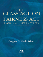 The Class Action Fairness Act: Law and Strategy