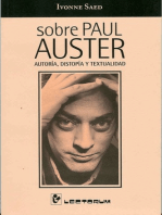 Sobre Paul Auster. Autoría, distopía y textualidad