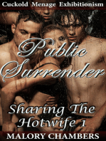 Public Surrender (Cuckold Menage Exhibitionism)
