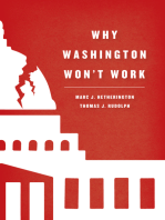 Why Washington Won't Work: Polarization, Political Trust, and the Governing Crisis