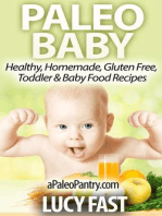 Paleo Baby: Healthy, Homemade, Gluten Free Toddler and Baby Food Recipes: Paleo Diet Solution Series
