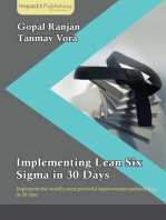 Implementing Lean Six Sigma in 30 Days: Implement the world's most powerful improvement methodology in 30 days