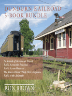 Dundurn Railroad 5-Book Bundle: In Search of the Grand Trunk / Rails Across the Prairies / Rails Across Ontario / The Train Doesn't Stop Here Anymore / Rails to the Atlantic