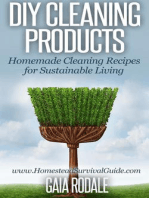 DIY Cleaning Products: Homemade Cleaning Recipes for Sustainable Living: Sustainable Living & Homestead Survival Series