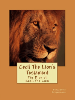Cecil The Lion's Testament