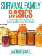 The Prepper’s Guide to Survival Food Storage: Survival Family Basics - Preppers Survival Handbook Series