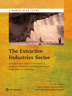 The Extractive Industries Sector