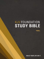 KJV, Foundation Study Bible: Holy Bible, King James Version