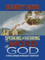 Speaking & Hearing the Word of God