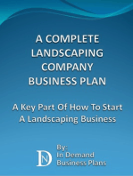 A Complete Landscaping Company Business Plan