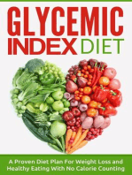 Glycemic Index Diet: A Proven Diet Plan For Weight Loss and Healthy Eating With No Calorie Counting